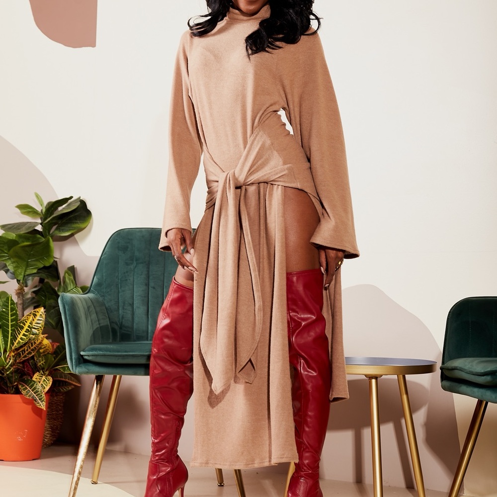SXN9 Boutique Tie Wrap Dress